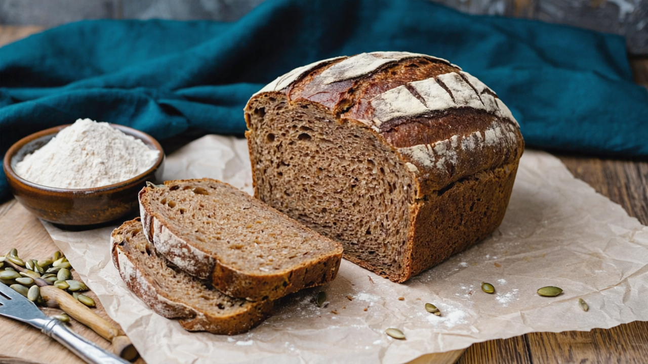 Roggen-Vollkorn-Brot mit 100 % Hydration — die Mai-Praxis
