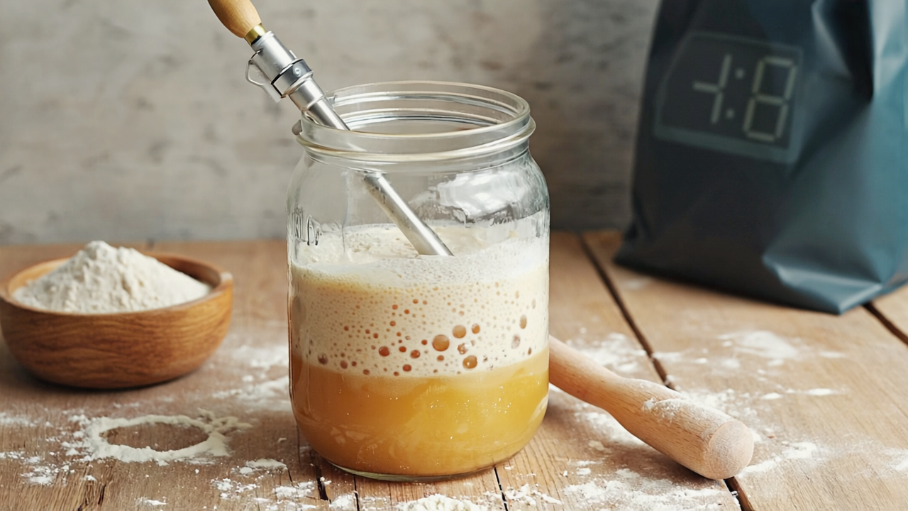 Sauerteig-Anstellgut führen — die saubere Mai-Routine 2026